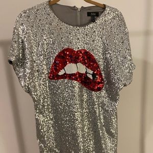 Aidan by Aidan Mattox Sequin Cocktail Dress
